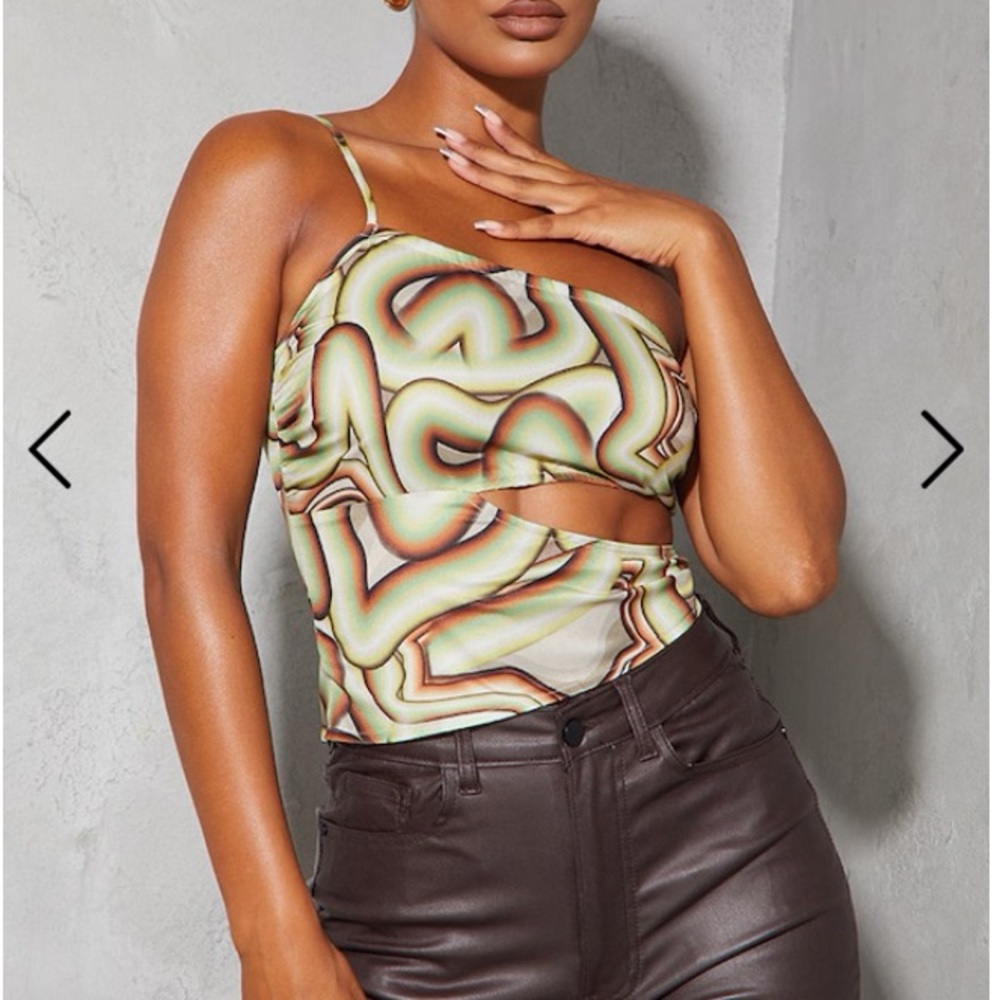 Funky, Groovy Asymmetrical Tank-top PLT